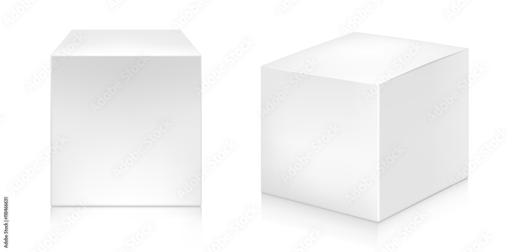 纸质白盒实物模型模板。