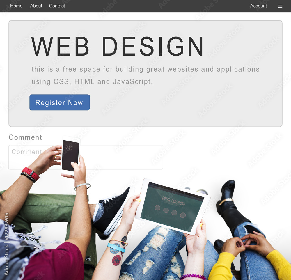 网站设计主页布局创意理念
