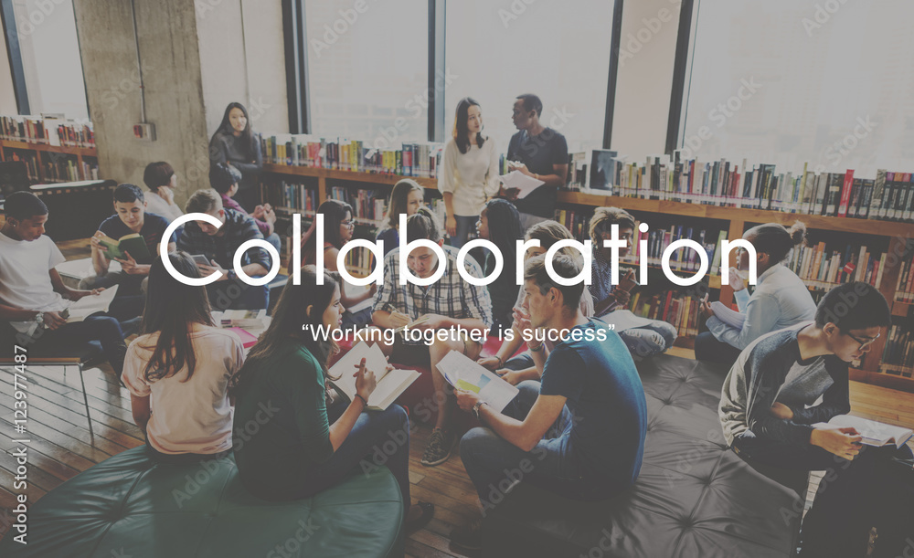 Collaboration Colleagues Cooperation Teamwork Concept