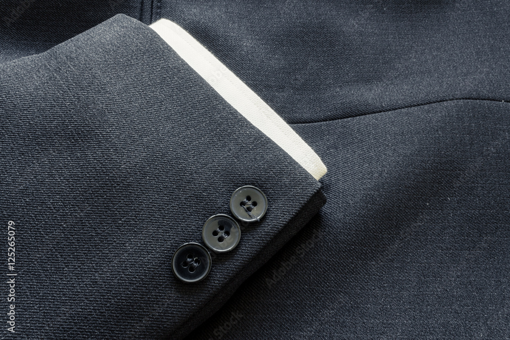 Business suit buttons