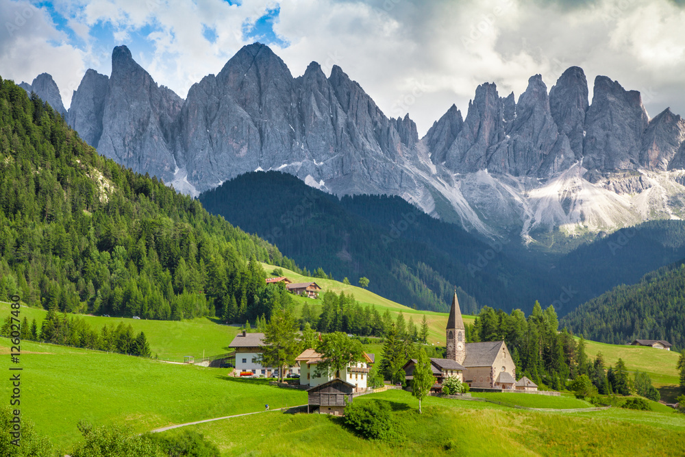 Val di Funes, South Tyrol, Italy
