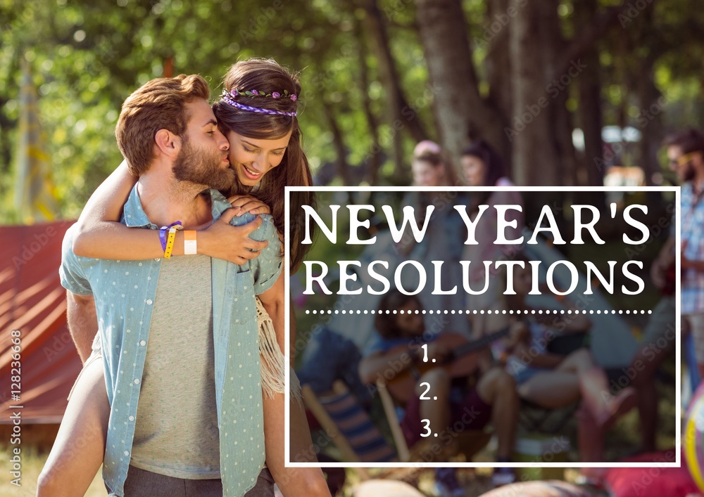 反对情侣在后台接吻的新年决心