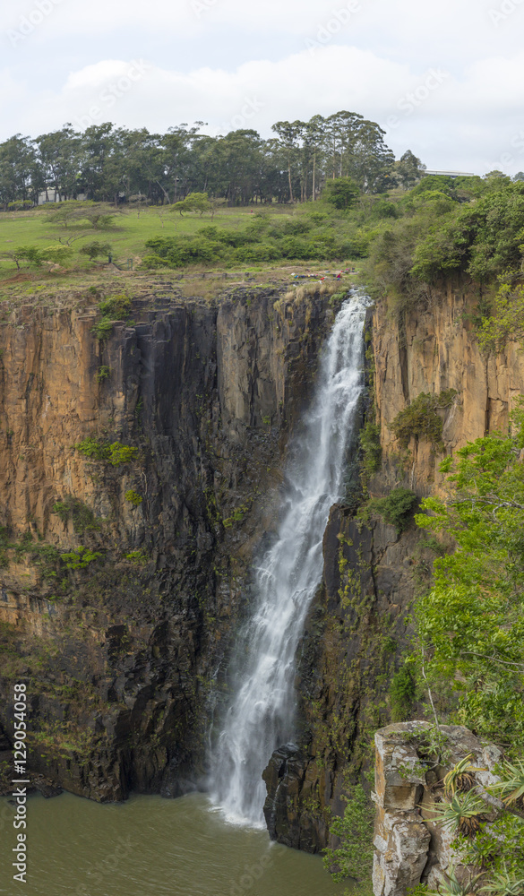 豪威克瀑布。豪威克。夸祖鲁-纳塔尔中部。南非