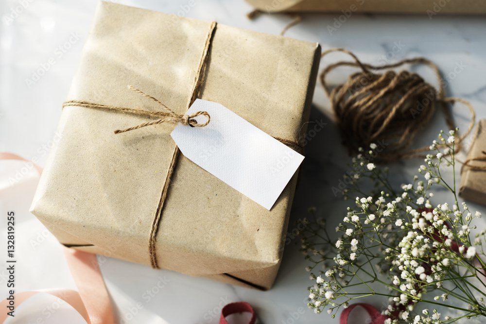 Craft Design Simplify Wrapping Gift Concept