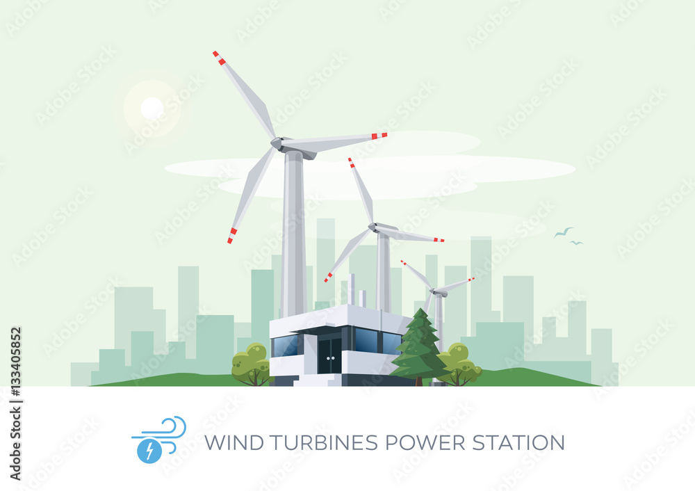 Wind Turbine Power Station