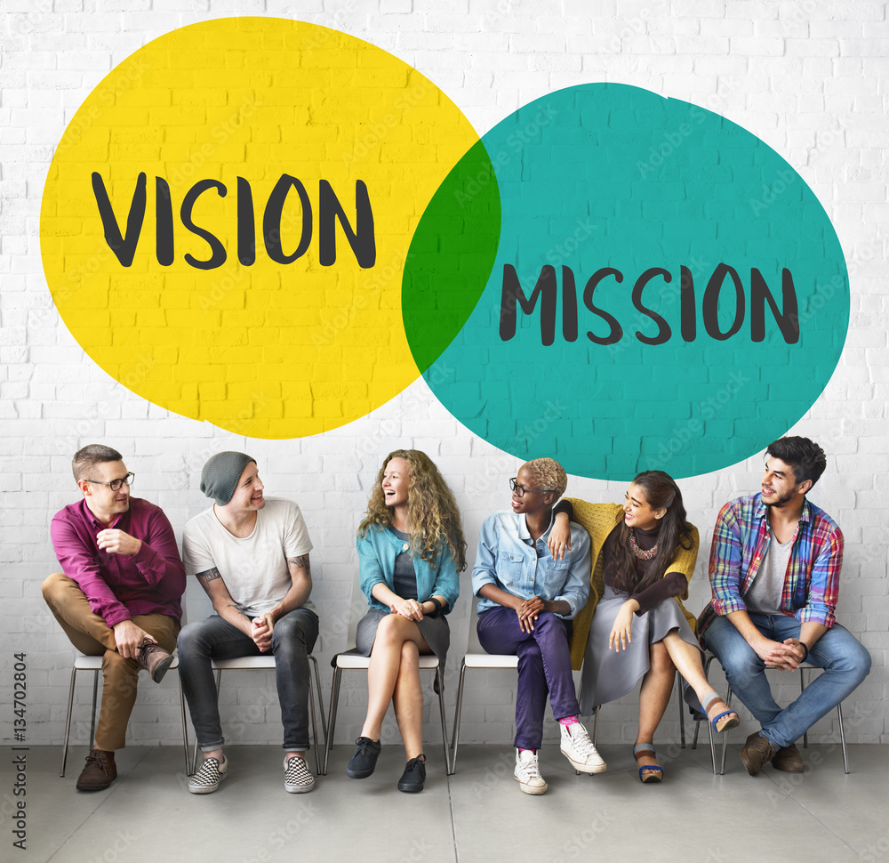 Vision Mission Aspirations Goals Concept