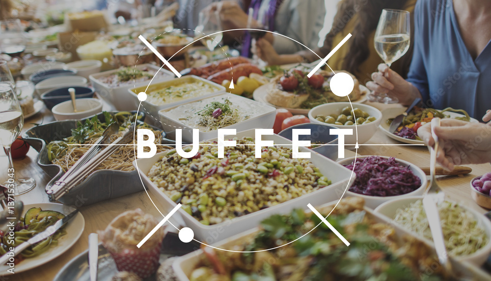 Buffet Cuisine Catering Meal Food Concept