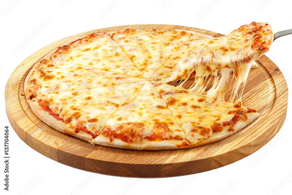 Pizza Margherita, mozzarella