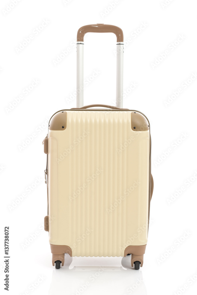 travel bag on white background isolated