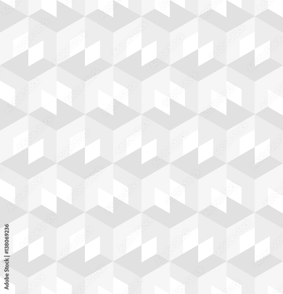 Seamless Geometric white texture Pattern. Vector illustration.