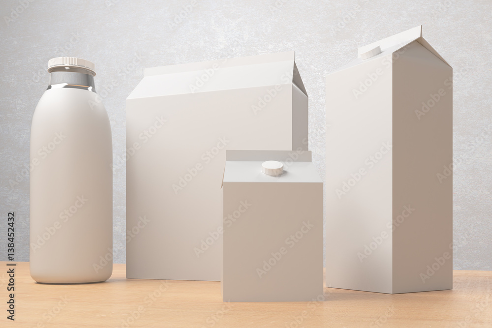 Food packaging, ad concept