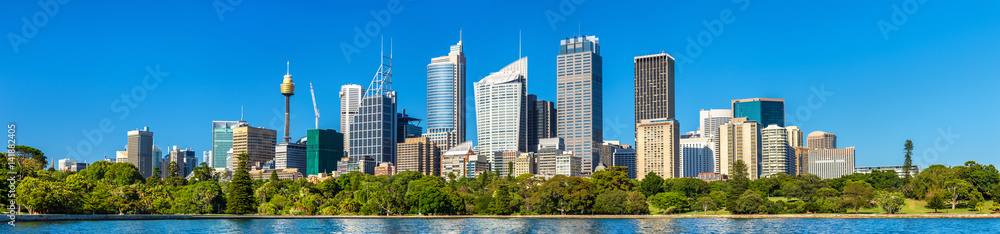 澳大利亚悉尼中央商务区全景