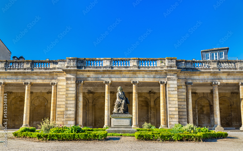Statue of Rosa Bonheur in the Public Garden of Bordeaux, France