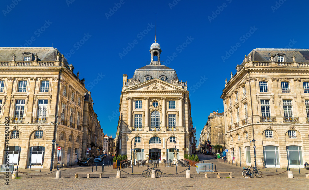 法国波尔多的Bourse广场