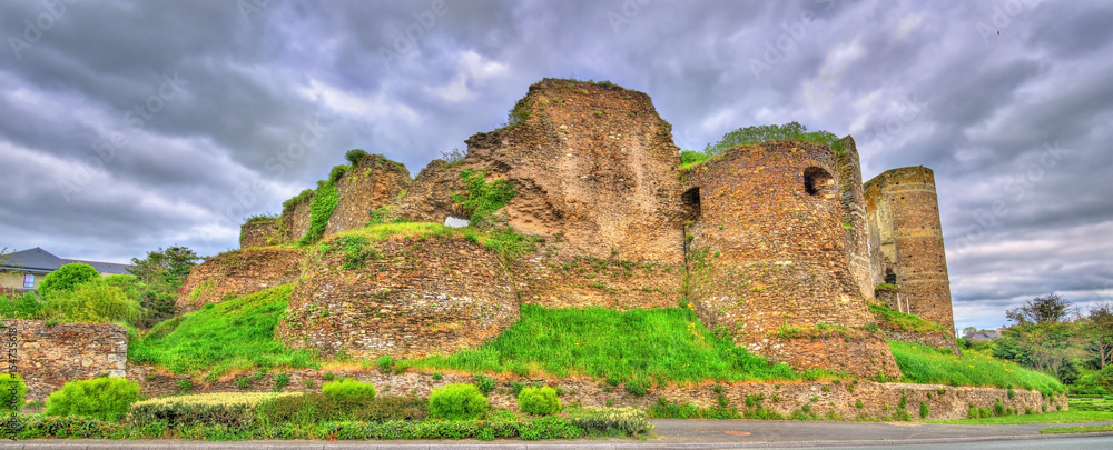 法国卢瓦尔河谷Champtoce城堡被毁