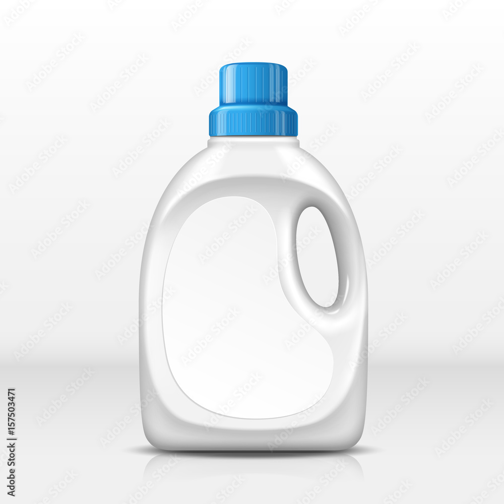 白色洗衣瓶