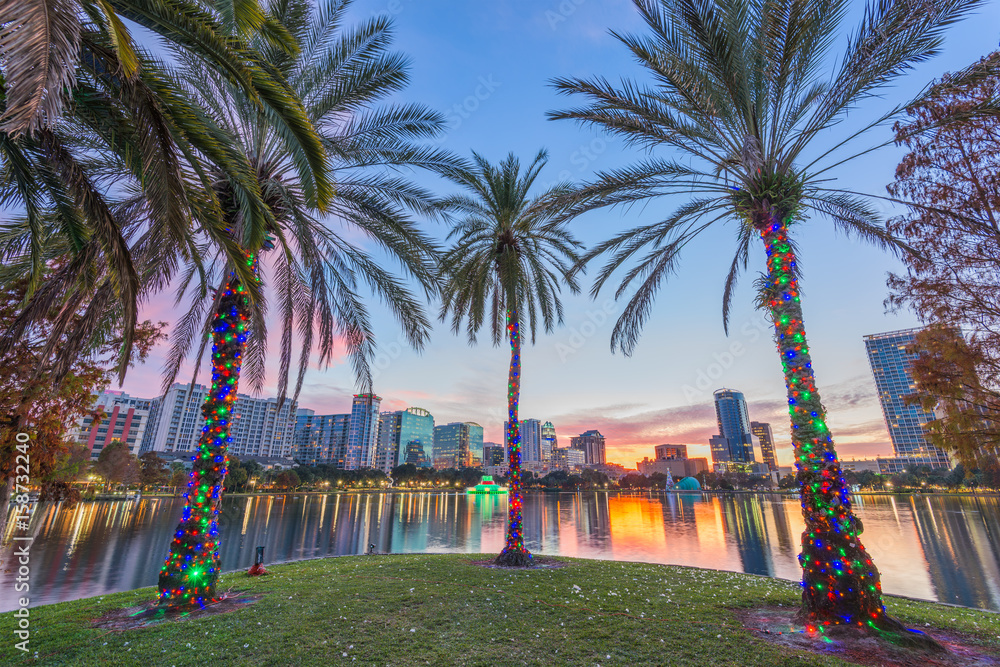 Orlando, Florida, USA Skyline.