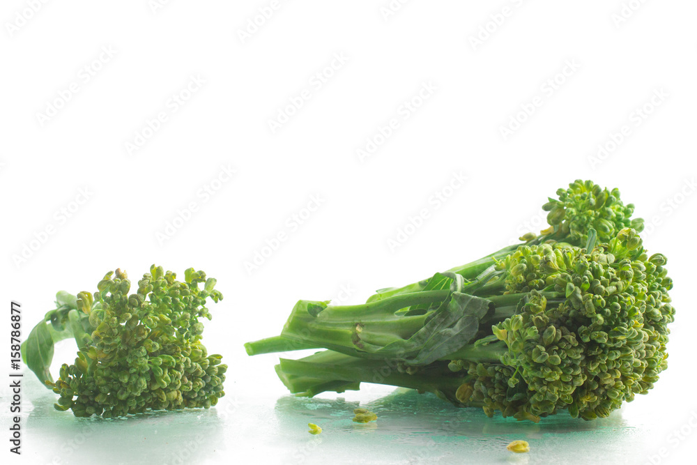 巴西西兰花。Brassica oleracea L.var.italica Plenck