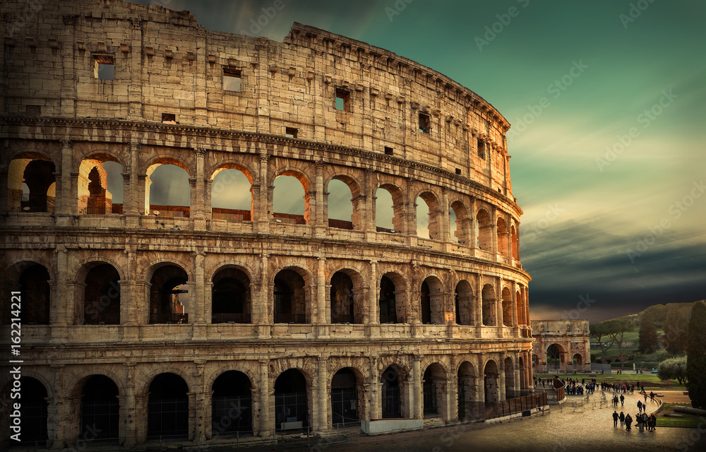意大利罗马。世界上最受欢迎的旅游胜地之一——罗马