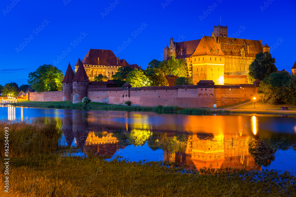 波兰马尔博克的条顿骑士团城堡