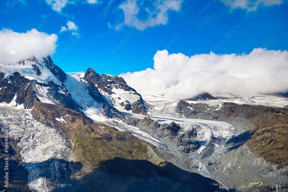 Gornergrat Zermatt，瑞士，瑞士阿尔卑斯山