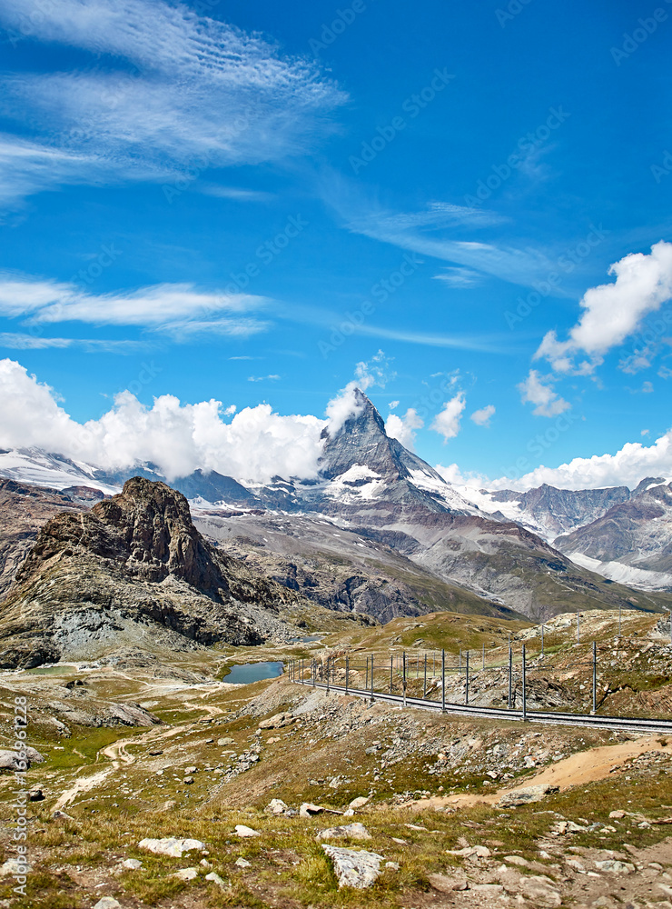 Gornergrat Zermatt，瑞士，马特洪峰