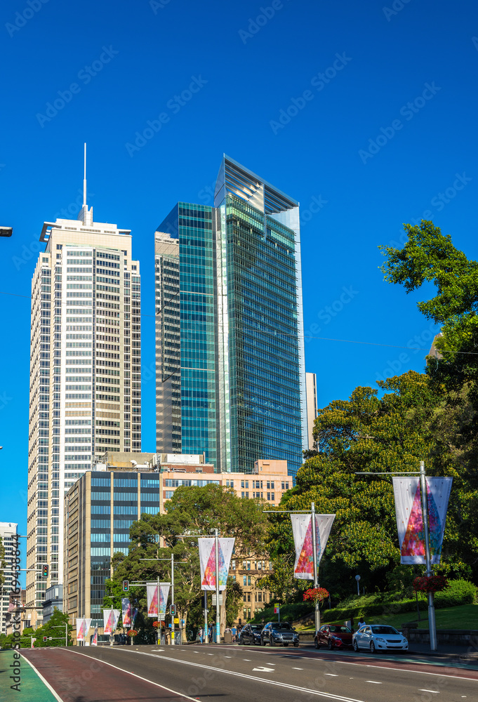 澳大利亚悉尼中央商务区的建筑