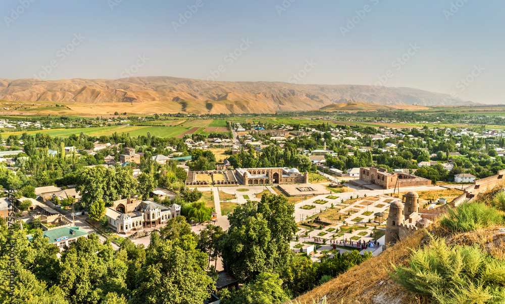塔吉克斯坦希萨尔要塞景观