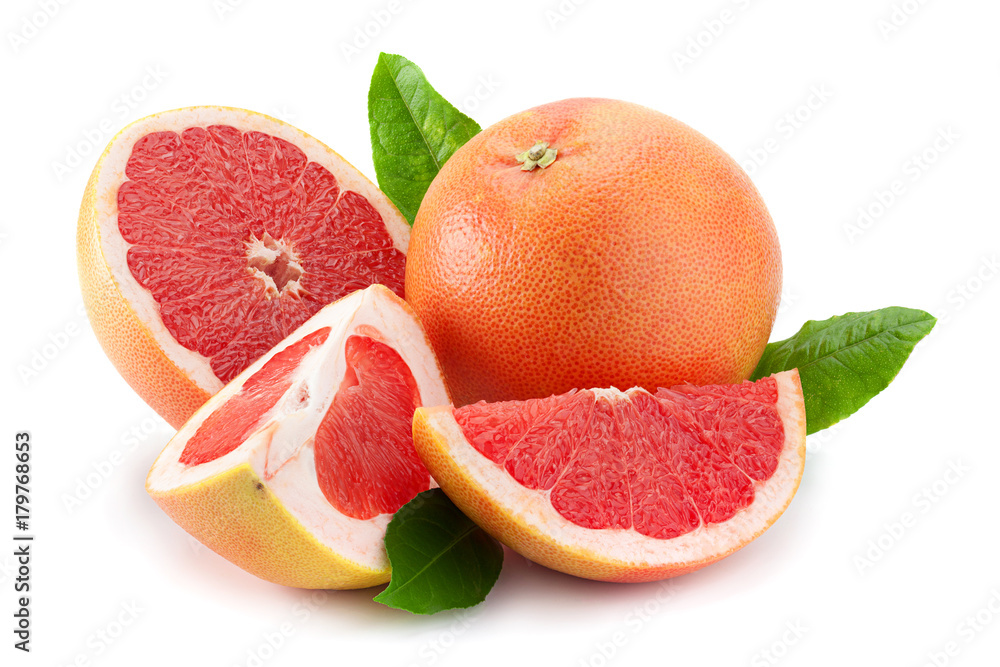 白色橙色葡萄柚