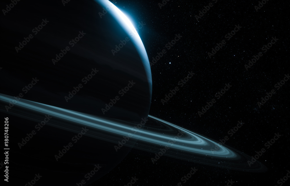 土星-带光环的行星
