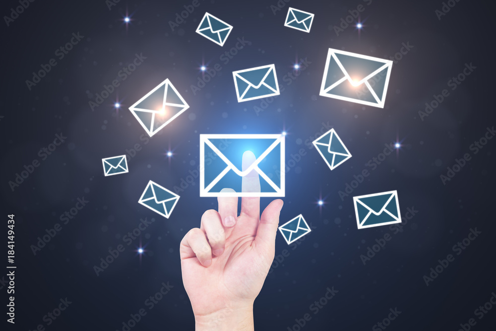 电子邮件网络概念