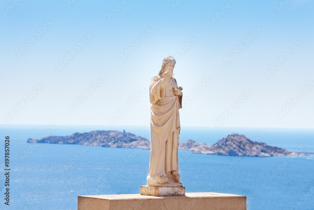 法国马赛耶稣基督雕像