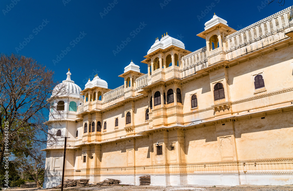 印度拉贾斯坦邦奇托加尔堡的法特赫·普拉卡什玛哈宫