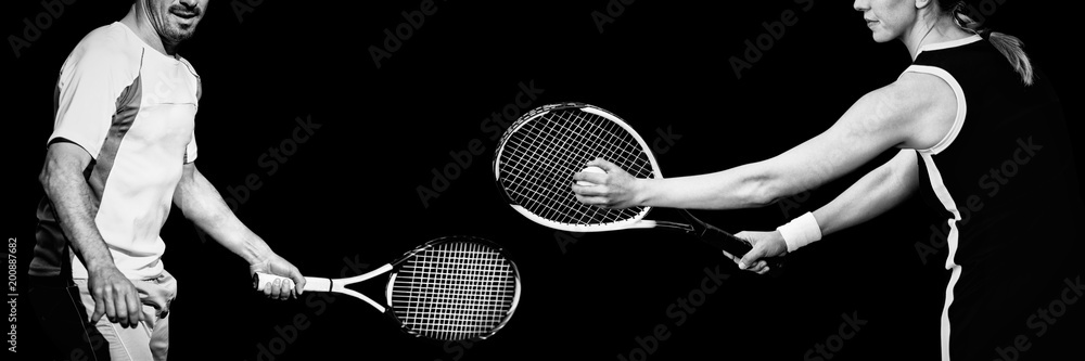 tennisman的合成图像