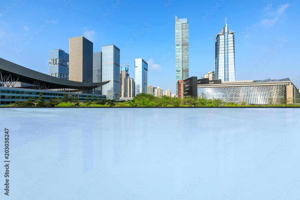 深圳现代城市商业办公楼及空置平方层