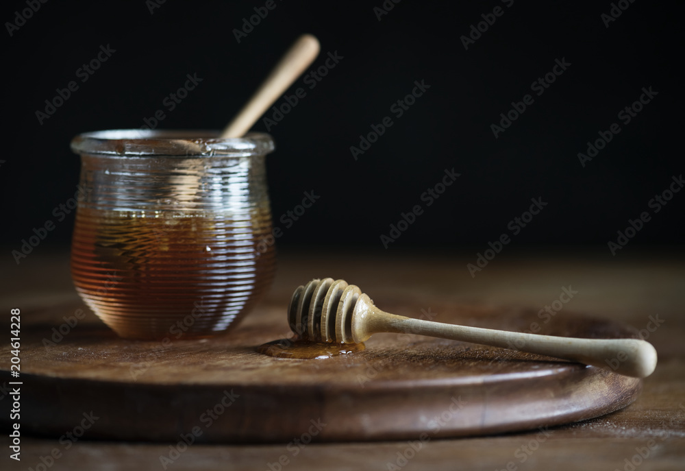 有机蜂蜜食品摄影食谱创意