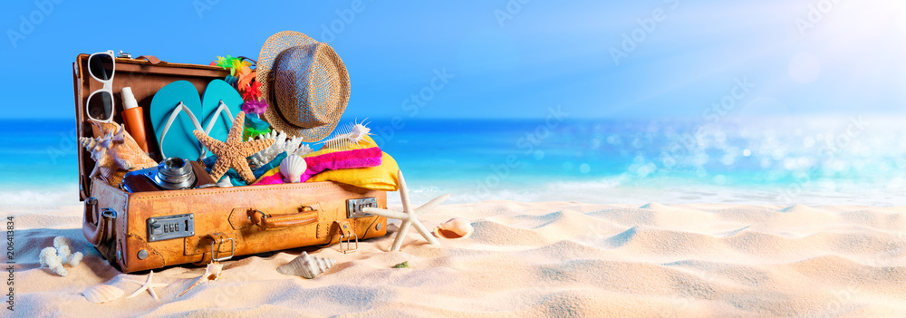 沙滩准备-沙滩手提箱配件