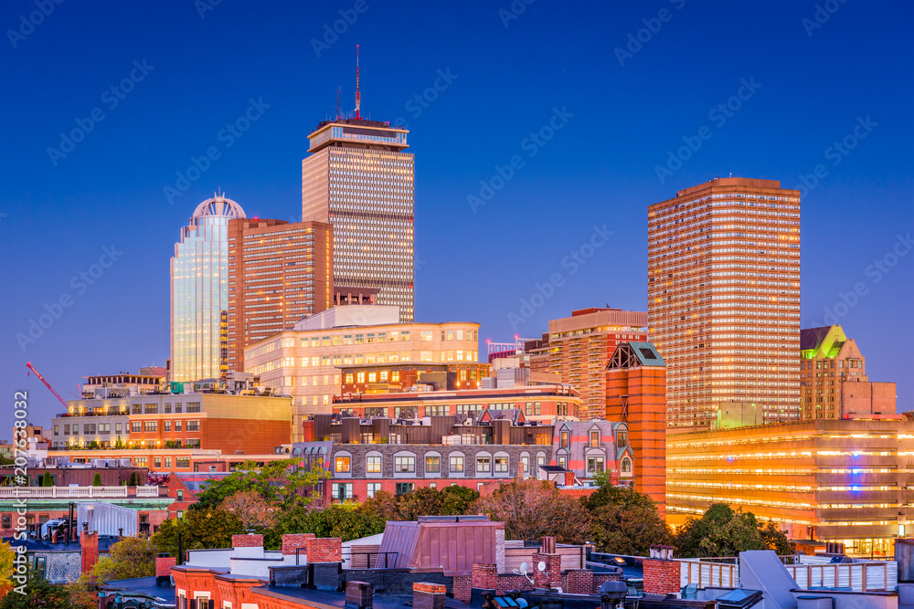 美国马萨诸塞州波士顿城市景观