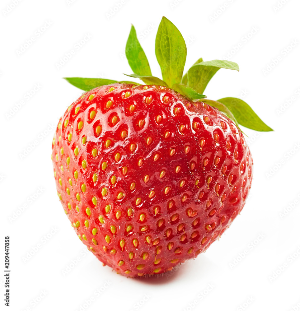 鲜红色草莓