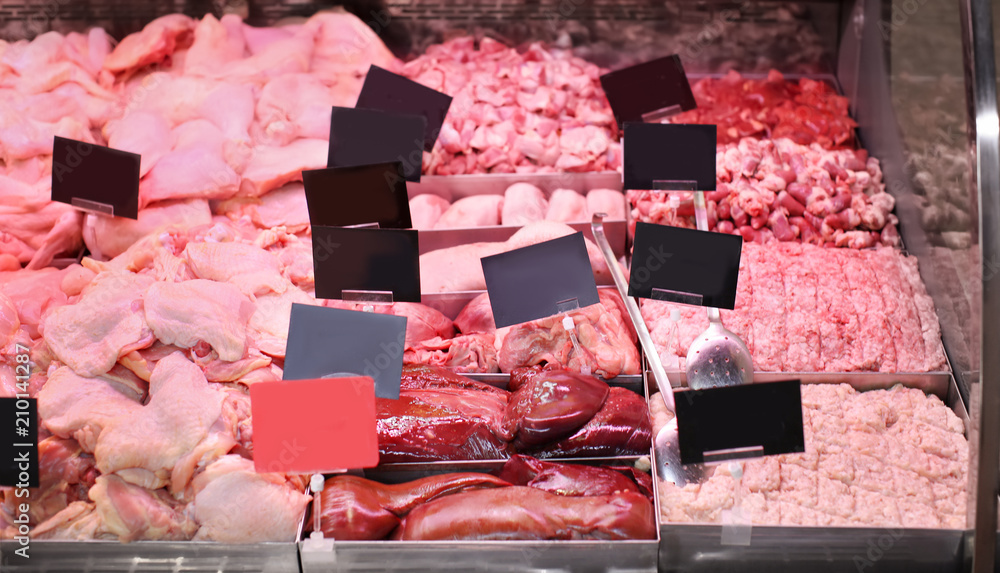 肉店冷藏鲜肉陈列柜