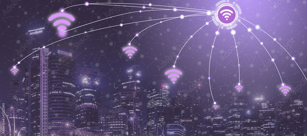 智能城市和无线通信网络。