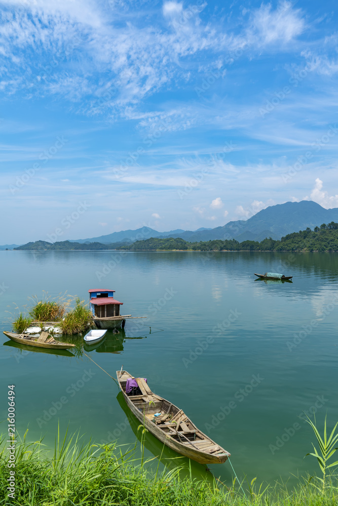 杭州千岛湖的美丽景观