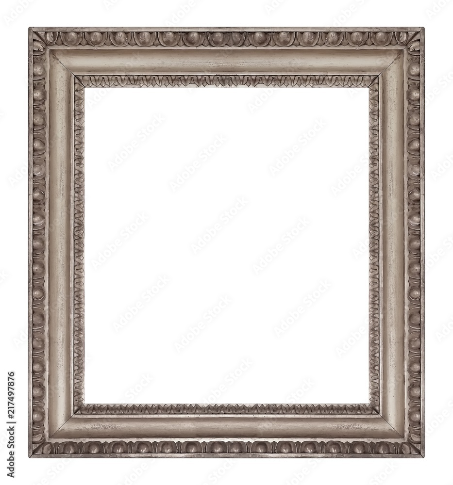 用于绘画、镜子或照片的银框