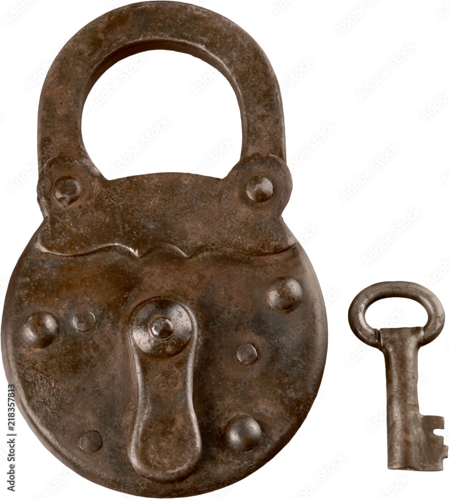 古董锁和钥匙