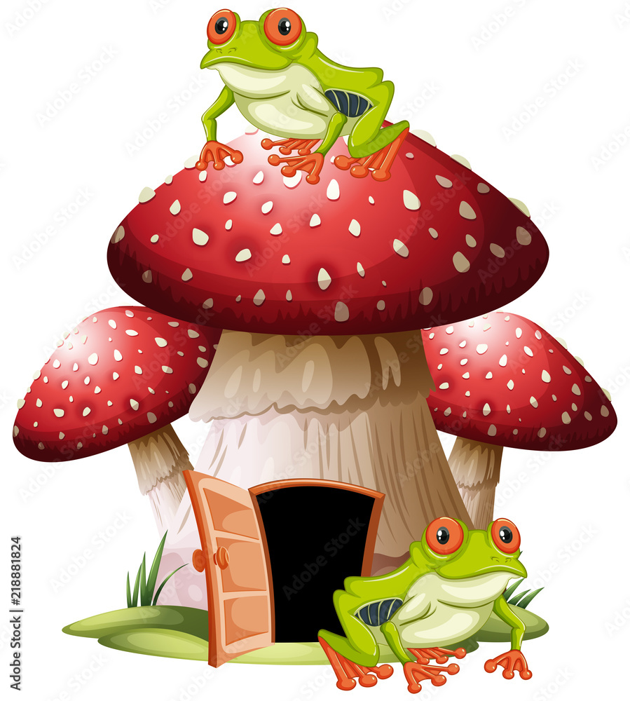青蛙蘑菇屋