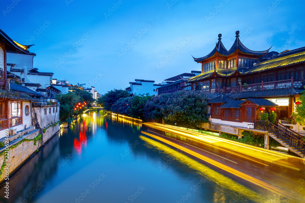 南京孔庙夜景