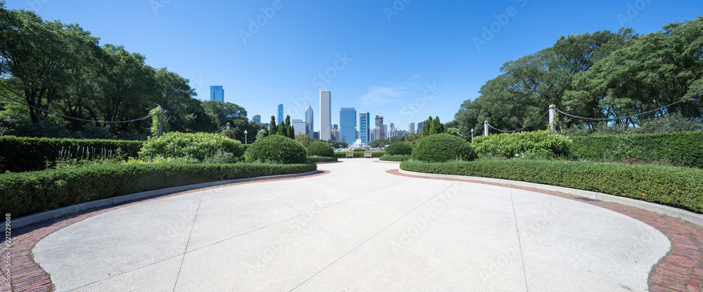 芝加哥的空地与现代城市景观