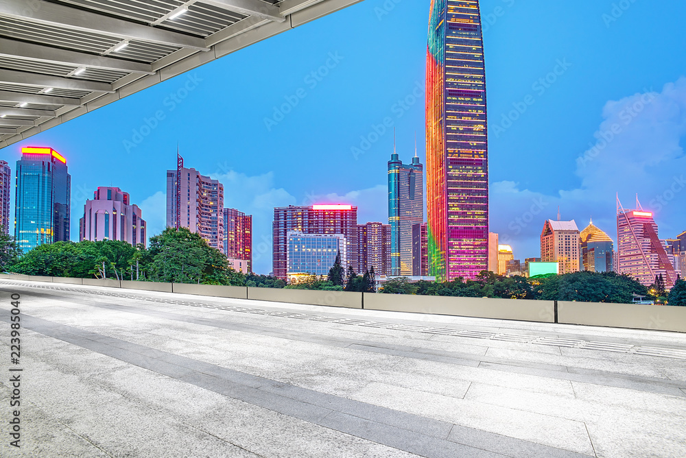 深圳城市建筑和空露台