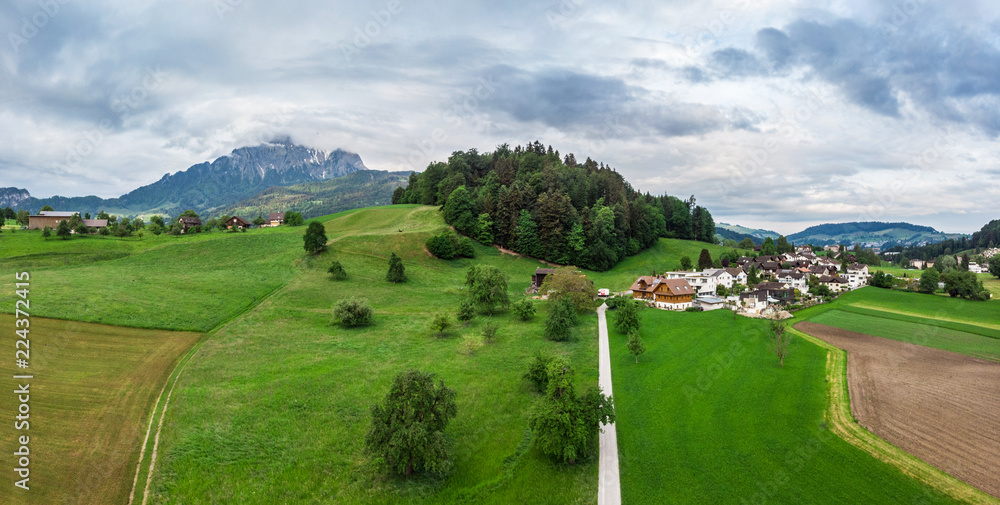 Village Horn，Mount Pilatus，瑞士，2018年5月13日。