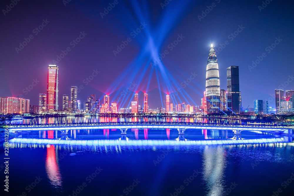Shenzhen Nanshan District Talent Park Light Show